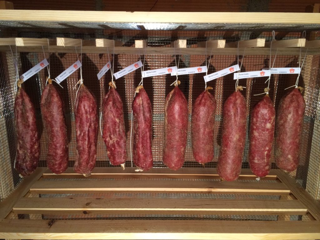 Cave à saucissons - Séchage